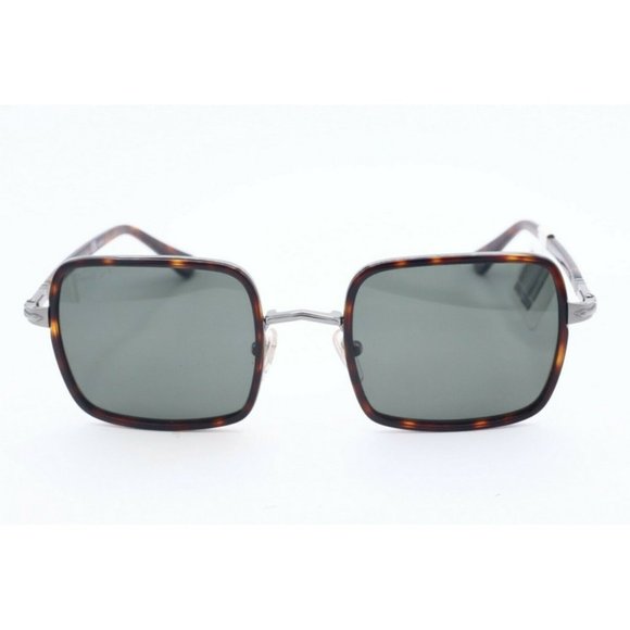 New Authentic Persol 2475S 513/58 Tortoise Square Sunglasses Gray Lenses 50mm - Picture 2 of 6